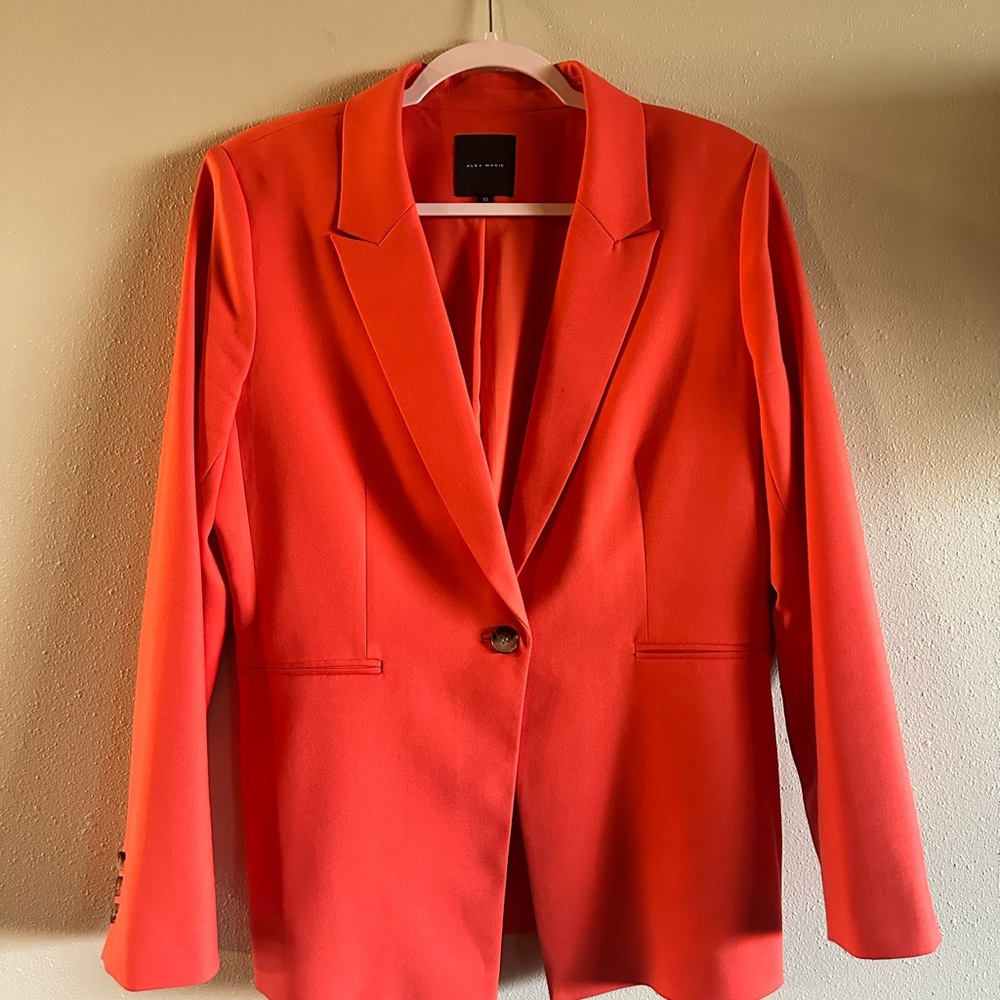 Alex Marie Liza Anywhere, Everywhere Coordinating Peak Lapel Blazer